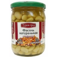 конс. Фасоль натуральная Туров 450г*10